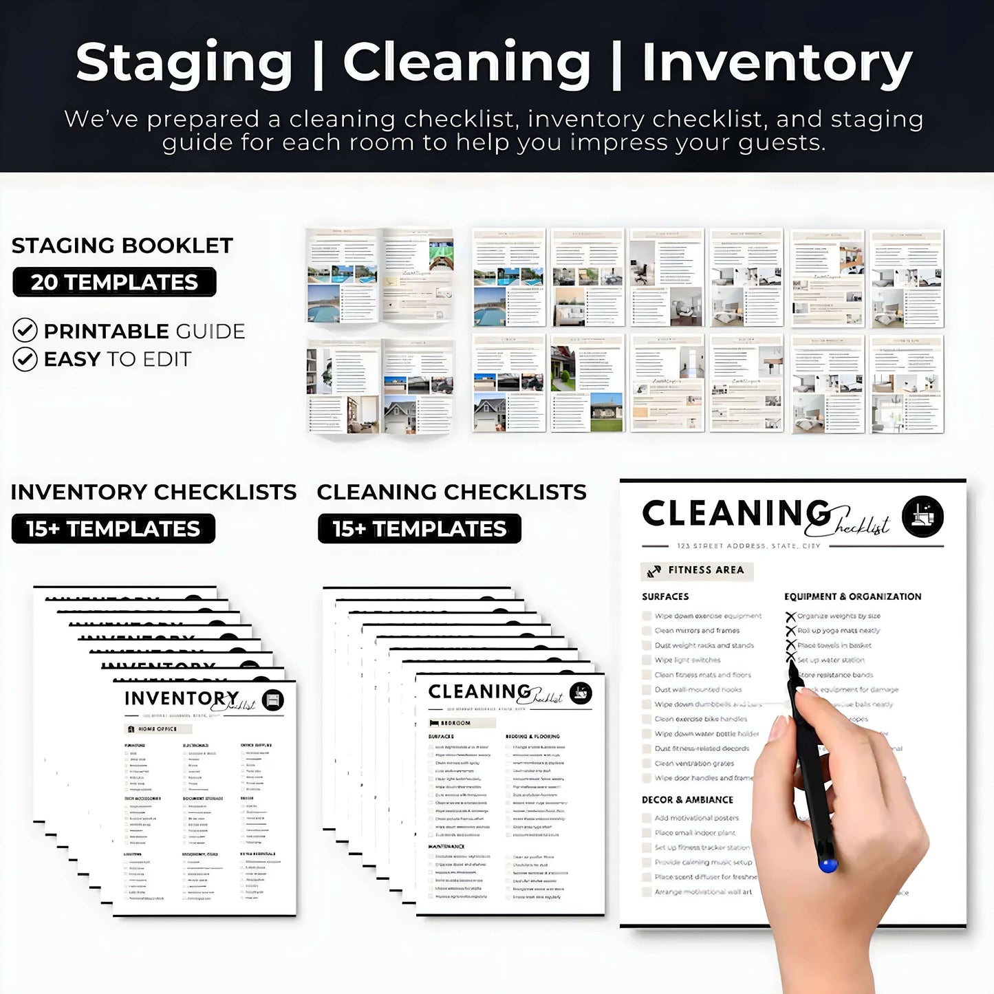 2025 MEGA AIRBNB BUNDLE: AirBnB Templates, AirBnB Welcome, AirBnB Signs, AirBnB Cleaning Checklist, AirBnB Inventory