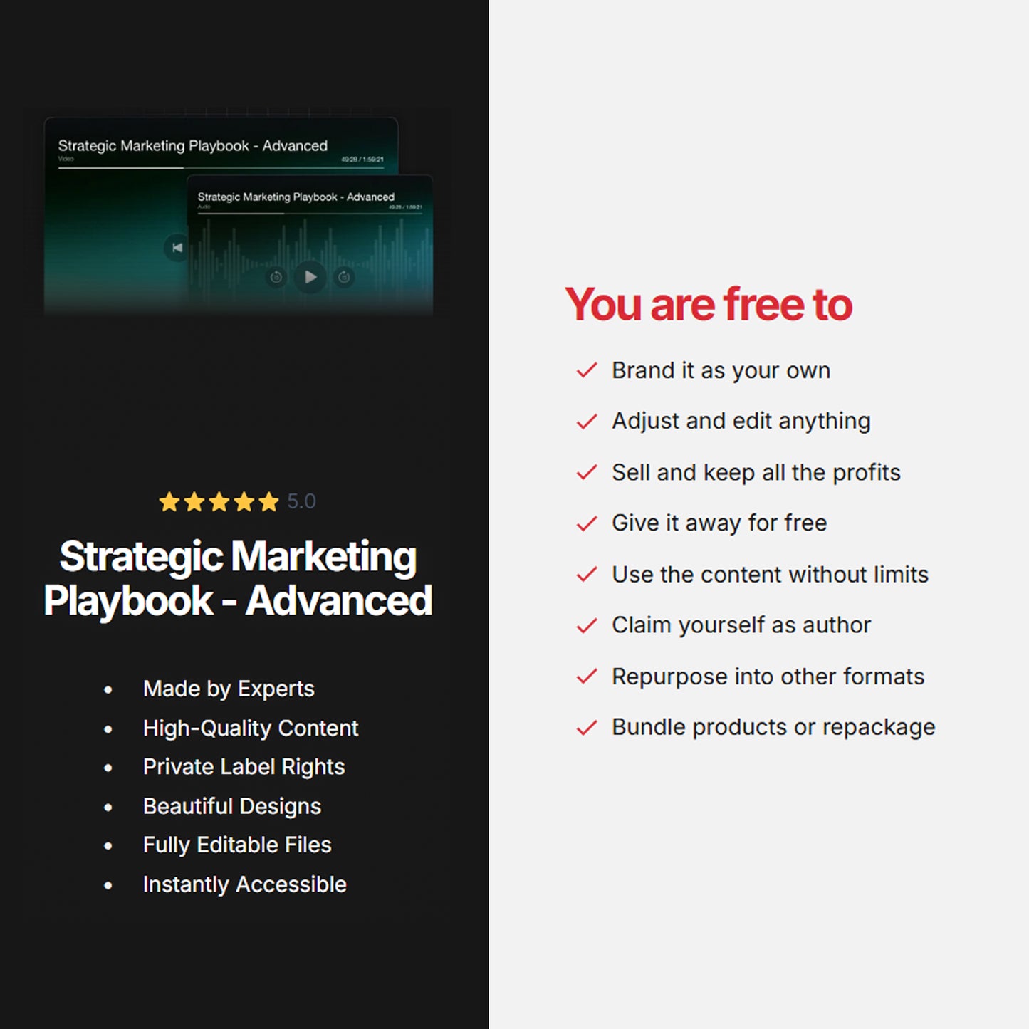 Strategic Marketing Playbook - Advanced