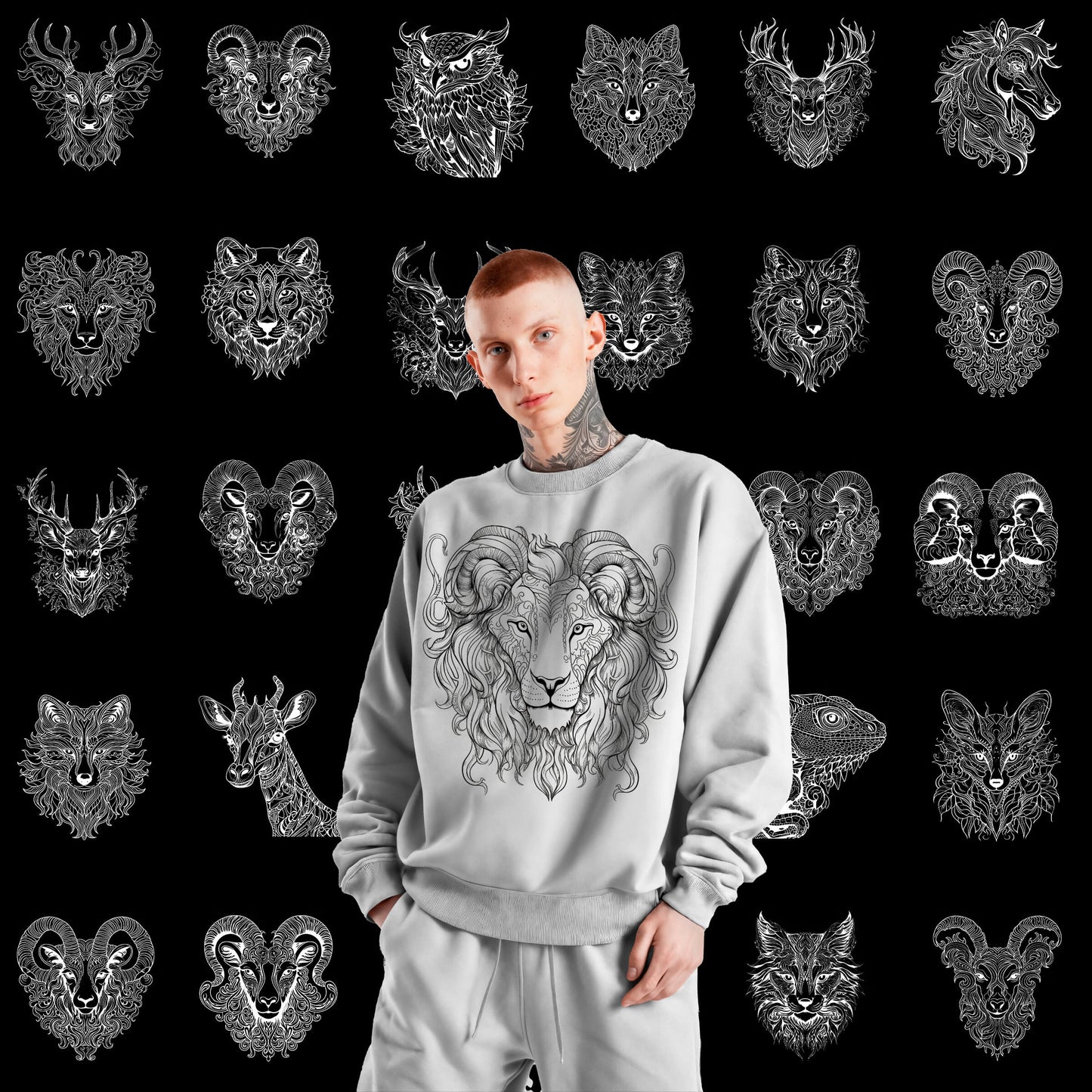 Ultimate POD Designs Mega Bundle, Latest Streetwear Design Bundle, T-Shirt Print Design, Hip Hop T-Shirt