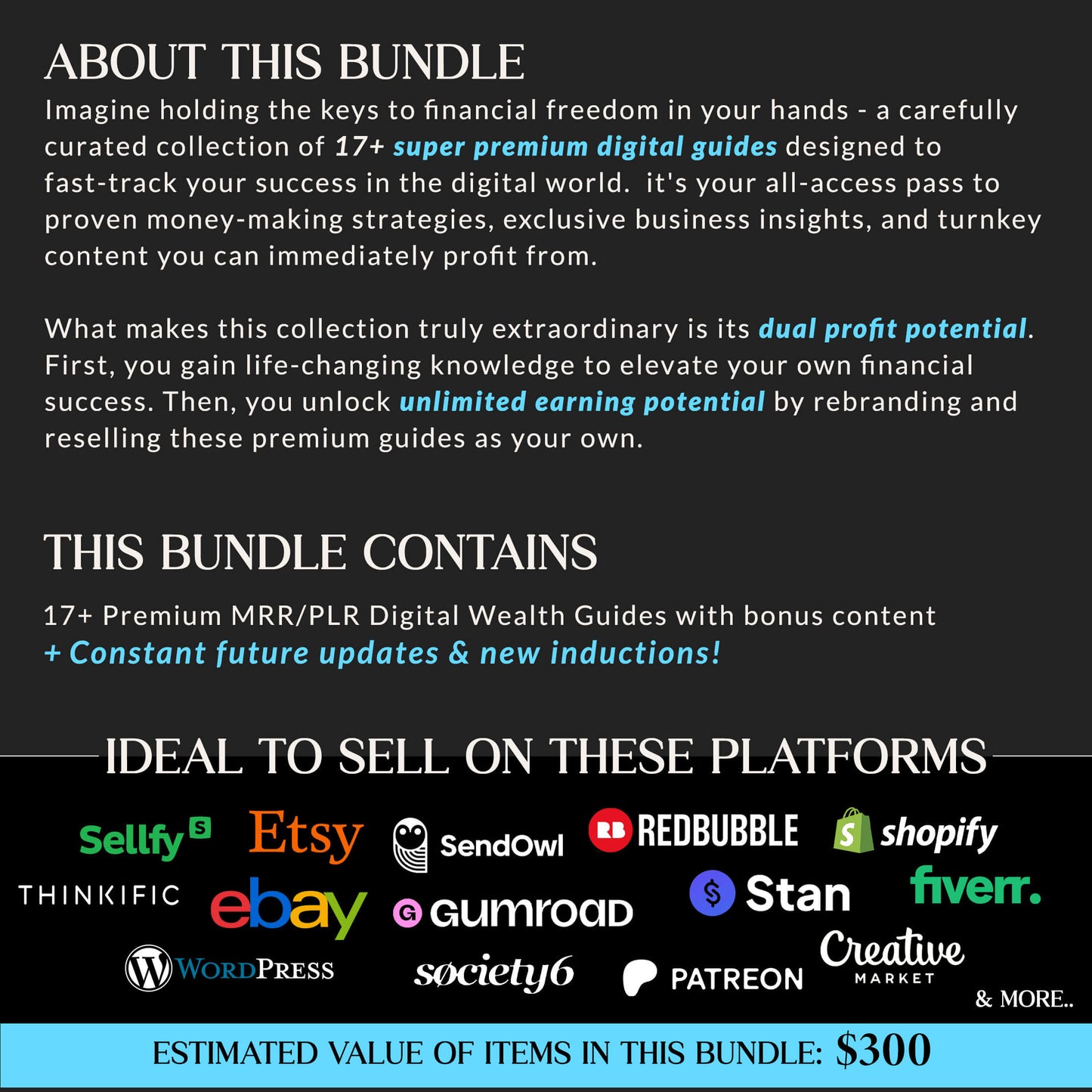 Premium Digital Wealth Guides E-Books Bundle, Digital Empire Creation Bundle, Passive Income Building Books