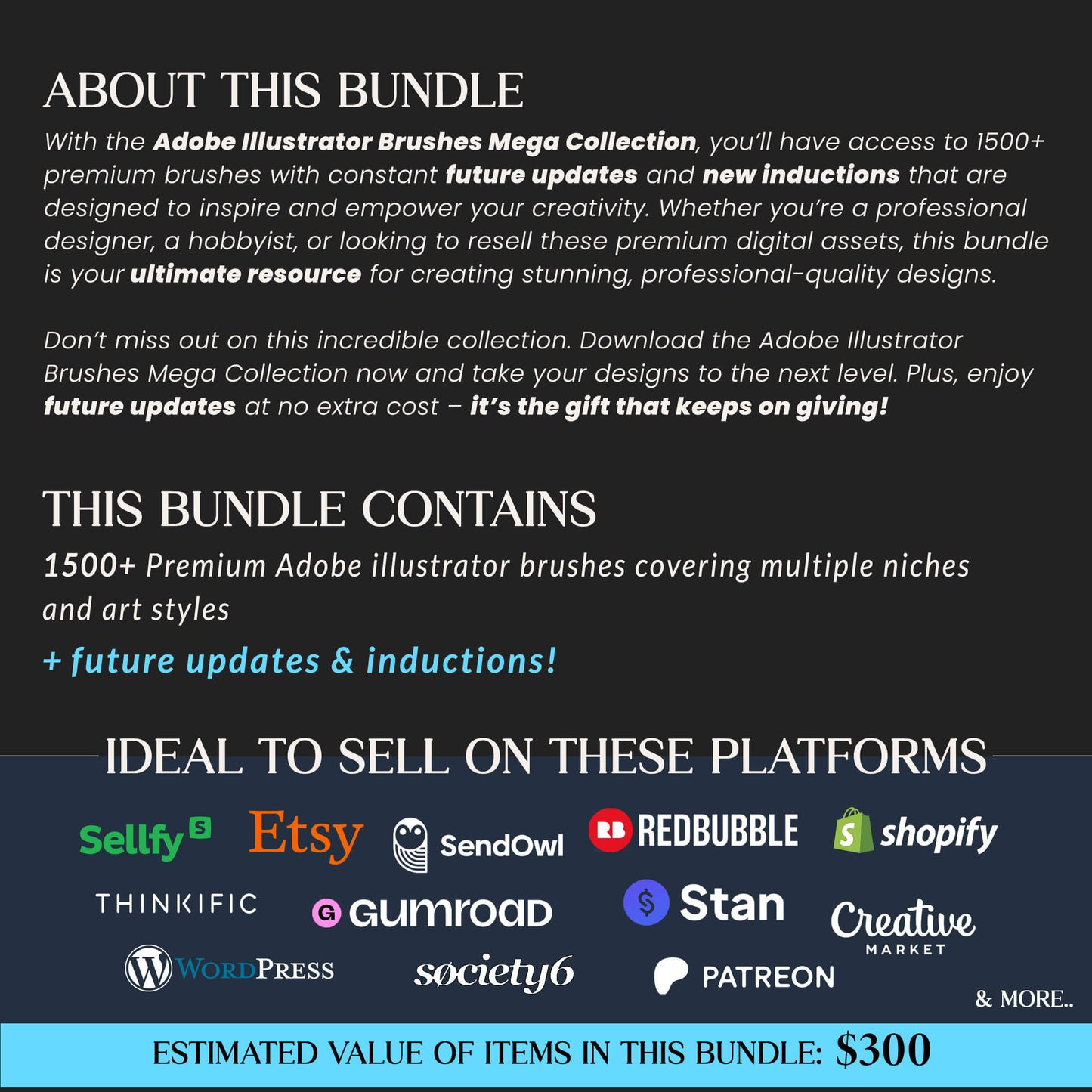 Ultimate Adobe Illustrator Brush Library Technical Bundle Professional Brushes Design, Adobe Illustrator brushes