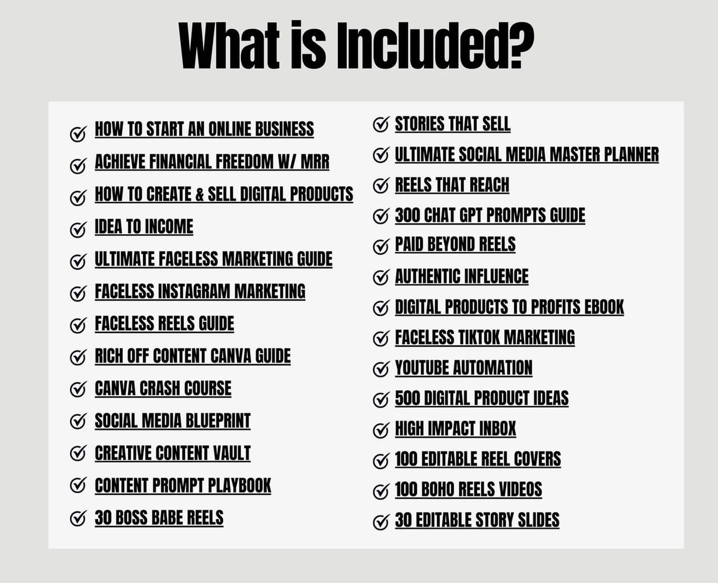 Ultimate Digital Business & Content Creation Bundle, Digital Creator Bundle, Digital Marketing