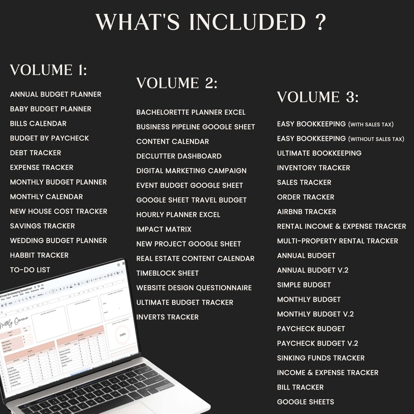 PLR Mega Spreadsheets Bundle, Premium Spreadsheet, Budget Spreadsheets, Google Sheets
