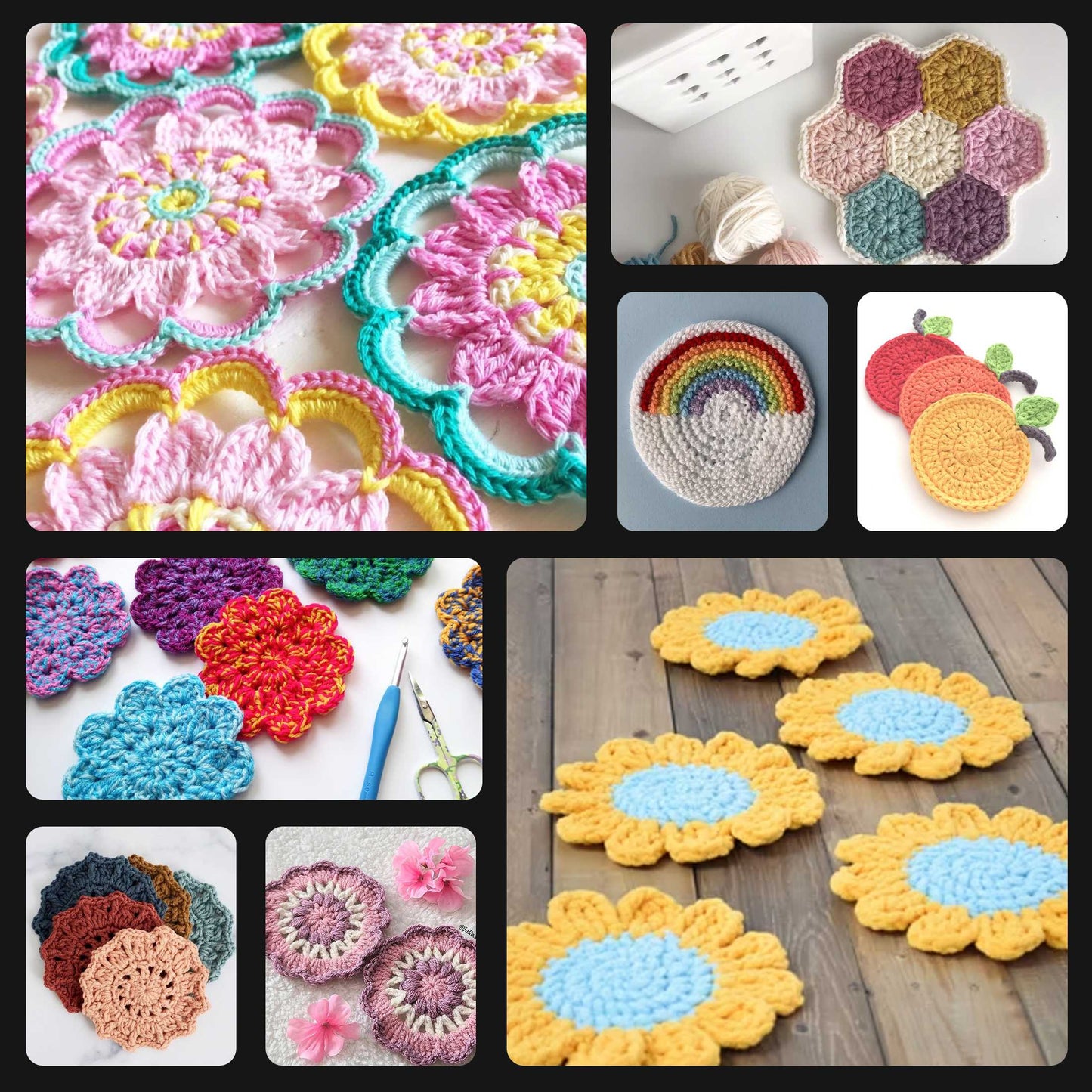 Crochet Patterns Mega Bundle, Crochet Pattern Bundle Pack, Easy & Beginner Friendly Crochet Tutorials
