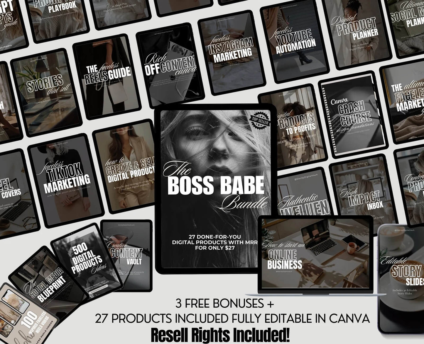 Ultimate Digital Business & Content Creation Bundle, Digital Creator Bundle, Digital Marketing