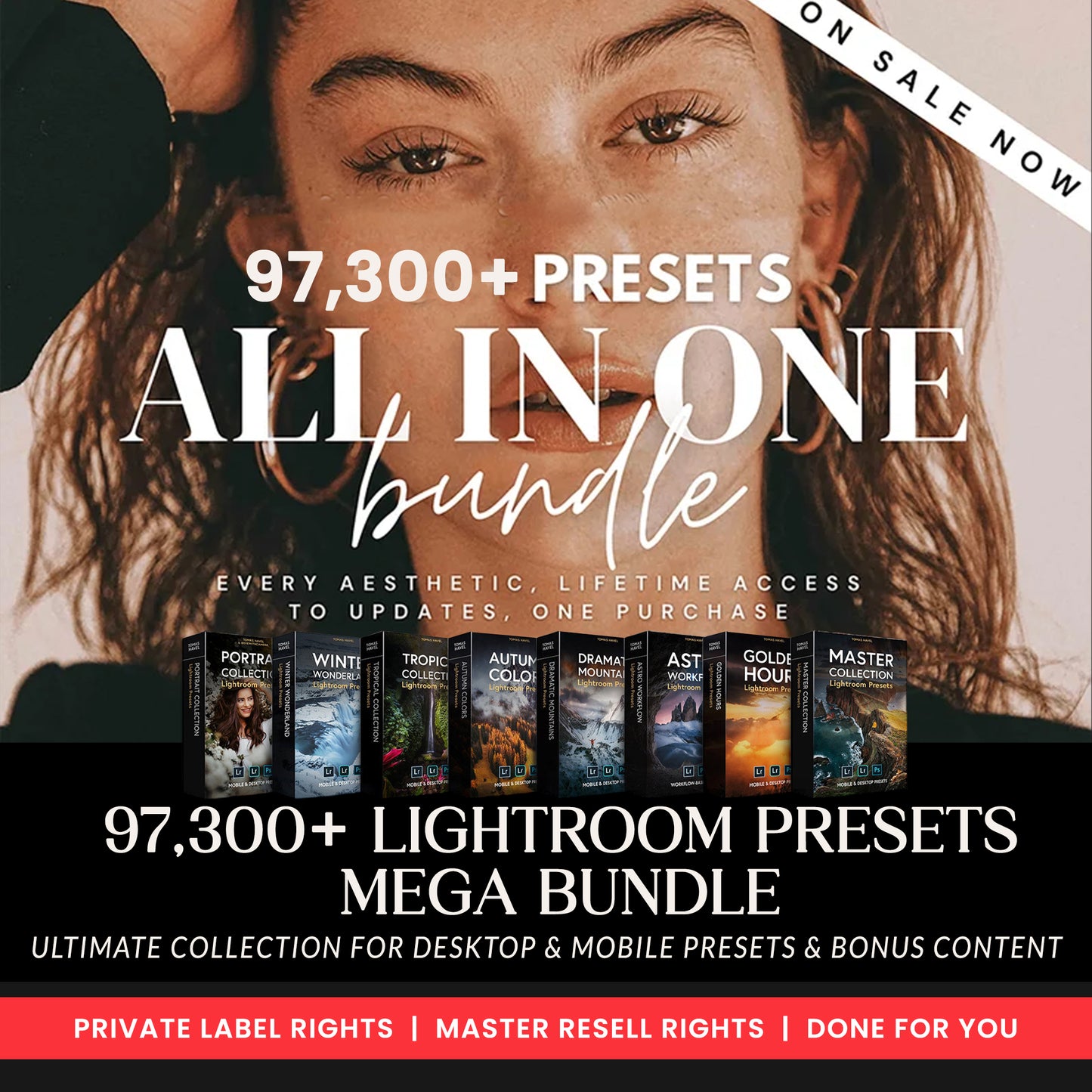 97300+ Mega 2025 LIGHTROOM Preset Bundles, Autumn, Natural Lifestyle, Ultimate Presets All in One