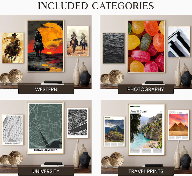 2000+ Digital Wall Art Prints: 50+ Niches, High-Res JPEG & PNG (Commercial Use, Instant Download)