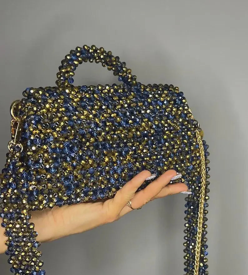 Beaded Bag Creation Masterclass, Detailed DIY Step by Step Bag Creation Guide, 2 in 1 Tutorials Guide, Beaded Bags Creation Video Tutorials