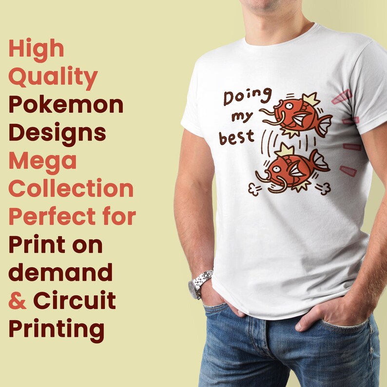 Mega Pokemon Bundle 1900+ Files, Unique Pokemon Designs Png, Vector Layered Svg Files, Charizard, Pikachu Png, Cricut Easy Pokemon Png