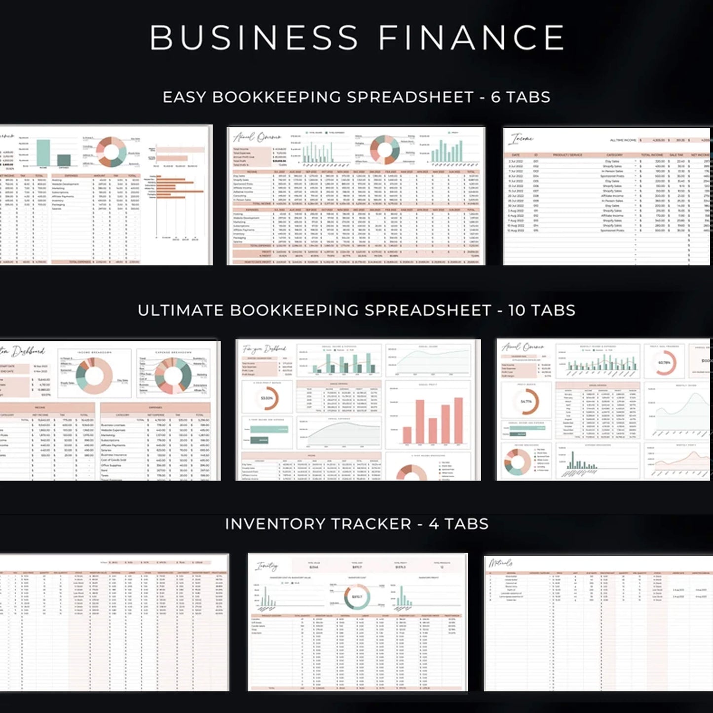 PLR Mega Spreadsheets Bundle, Premium Spreadsheet, Budget Spreadsheets, Google Sheets