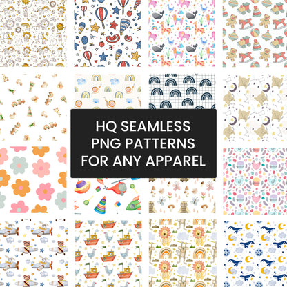 Kids Nursery Store Creator Bundle, Kids Nursery Prints and Patterns, Nursery Wall prints