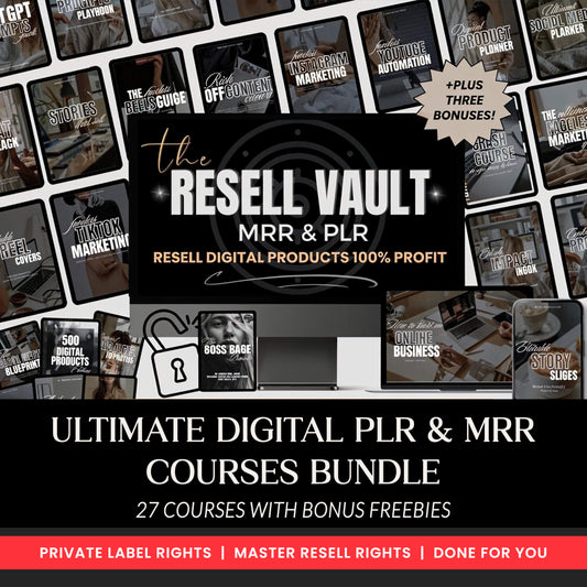 Ultimate Digital Business & Content Creation Bundle, Digital Creator Bundle, Digital Marketing