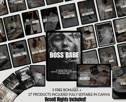 Ultimate Digital Business & Content Creation Bundle, Digital Creator Bundle, Digital Marketing