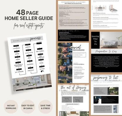 2025 Real Estate ALL-IN-ONE Templates, Real Estate Template Bundle, Canva Bundle, Canva Templates, Instagram Templates, Realtor Templates