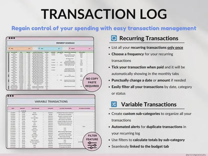 Paycheck Budget Spreadsheet: Google Sheets & Excel, Financial Planner (PDF Download)