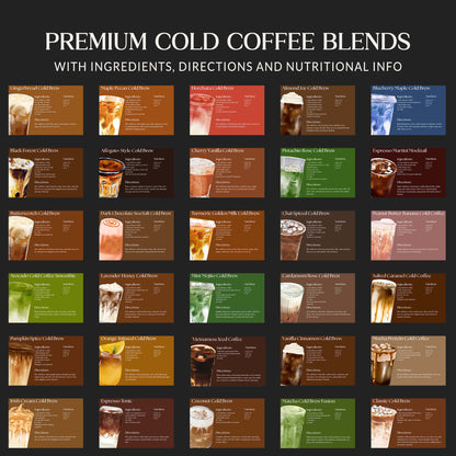 Ultimate Summer Drinks Recipes Bundle, Mocktail, Smoothies, Iced Coffee bundle