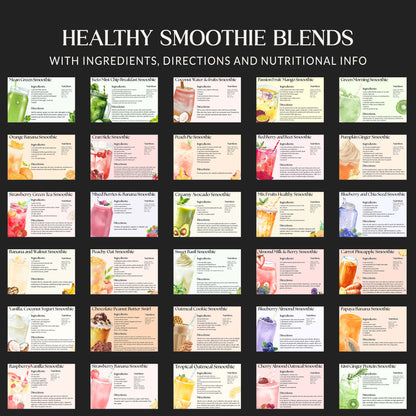 Ultimate Summer Drinks Recipes Bundle, Mocktail, Smoothies, Iced Coffee bundle