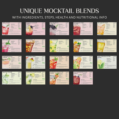 Ultimate Summer Drinks Recipes Bundle, Mocktail, Smoothies, Iced Coffee bundle
