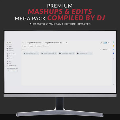 Mega Music Mashups & Edits Bundle, DJ Compiled premium Mashups and edits, Royalty Free Songs