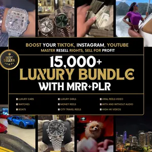 Luxury Lifestyle Videos Bundle – Aesthetic Social Media Content Pack