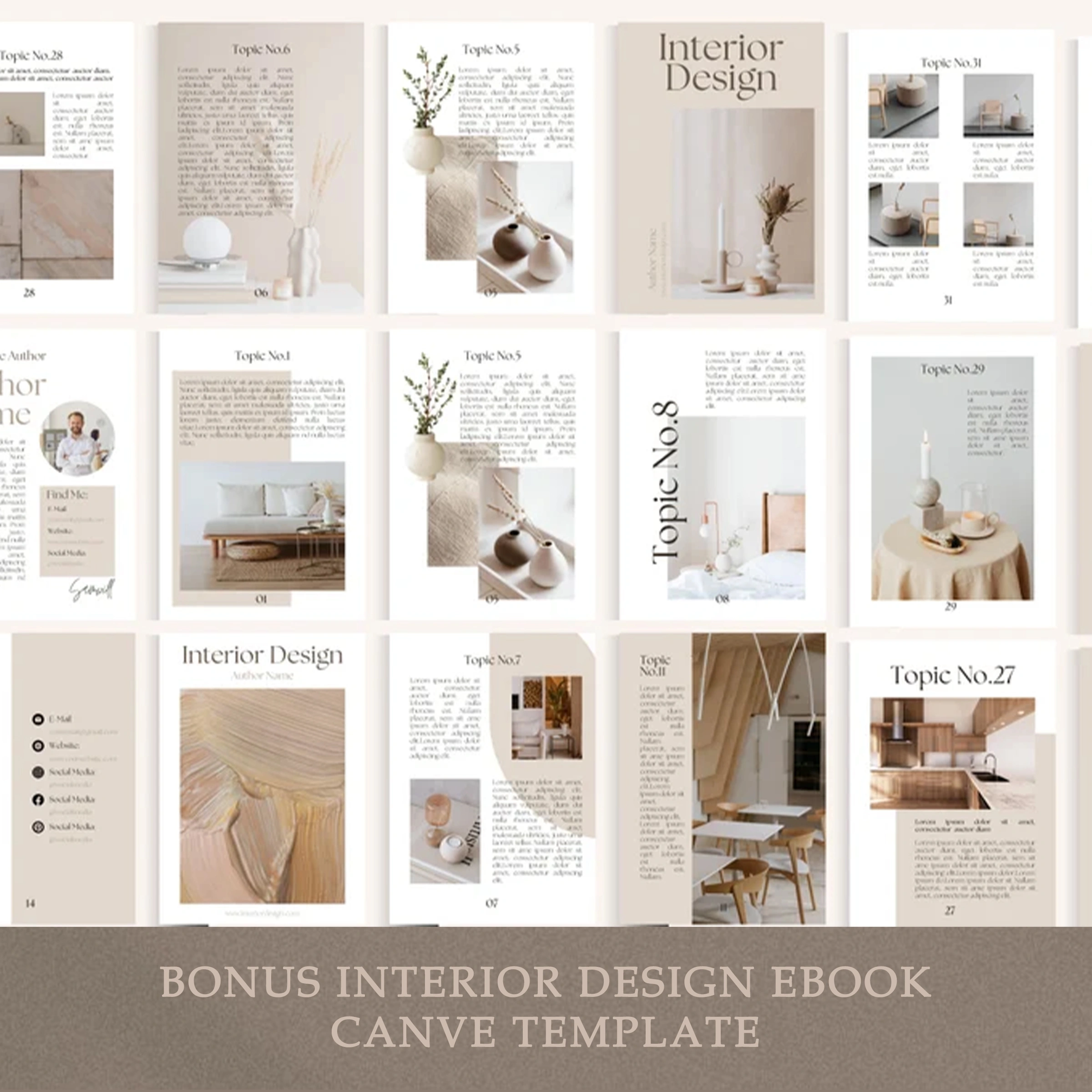 Interior Design Business Templates: Proposal, Presentation, FF&E Canva Templates - Image 10