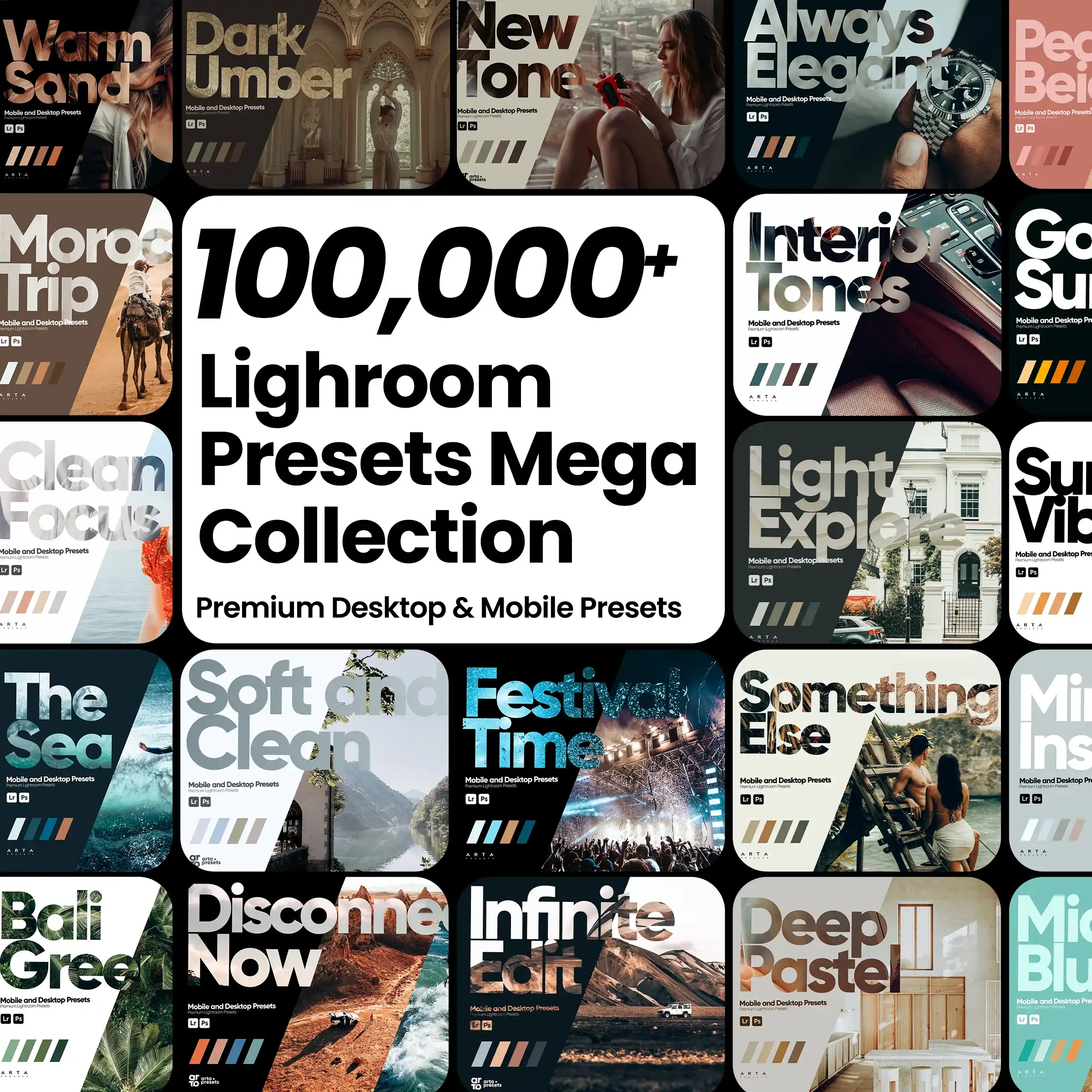 Presets Mega Bundle – Professional Editing Pack