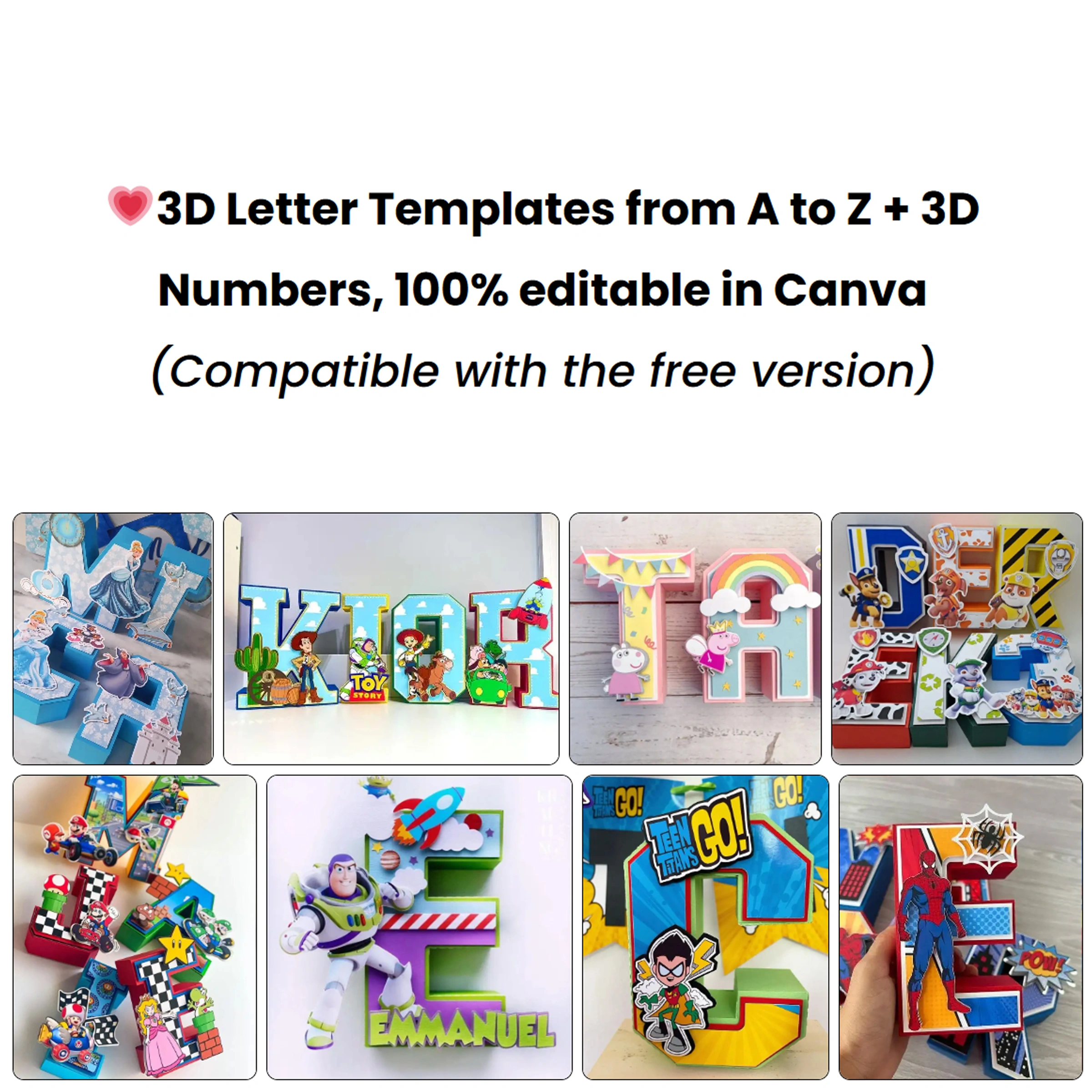 Ultimate Party Favor Printables Bundle | Canva Editable Easy Templates for Every Celebration - Image 3