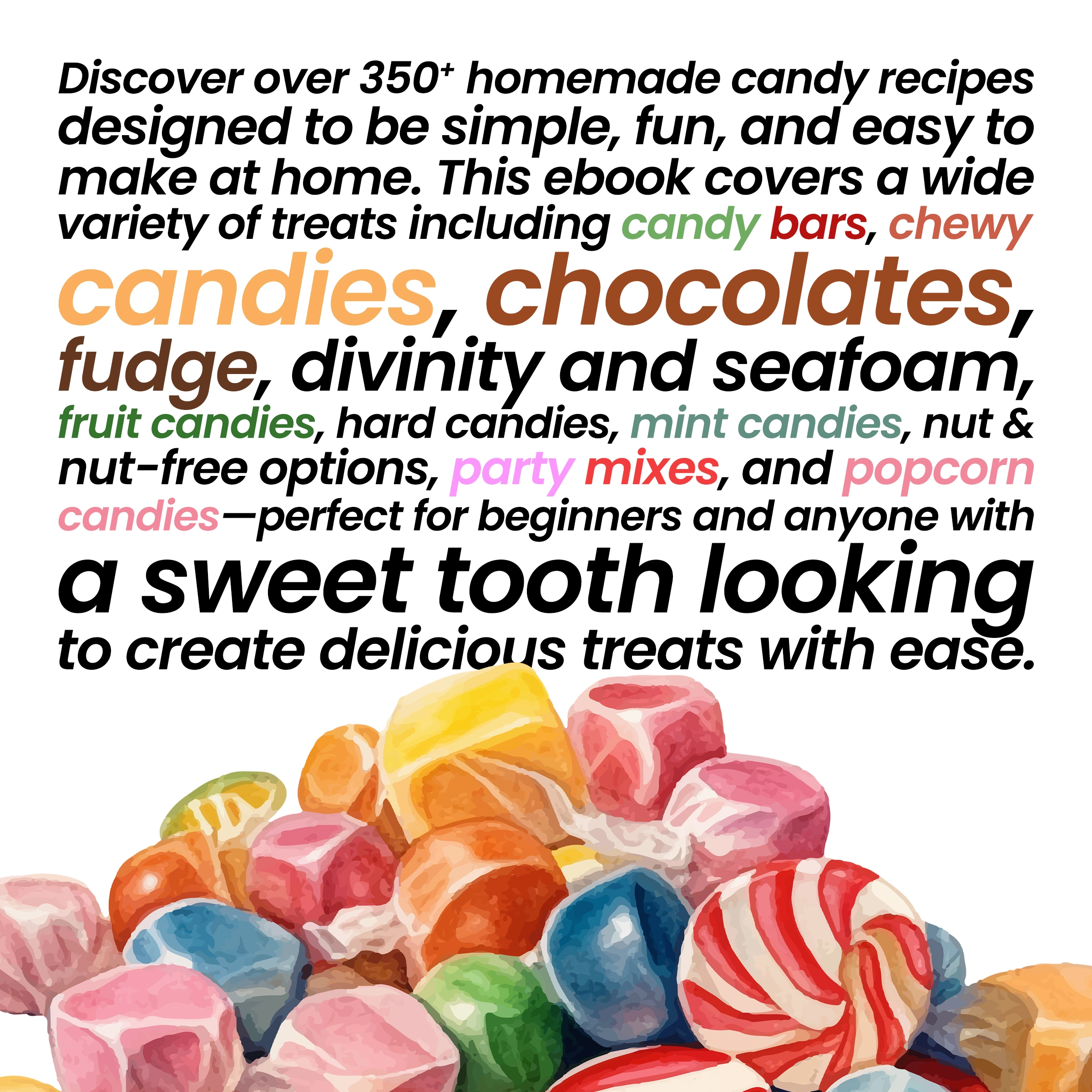 Homemade Candy Recipes eBook – Sweet Treats Collection - Image 3