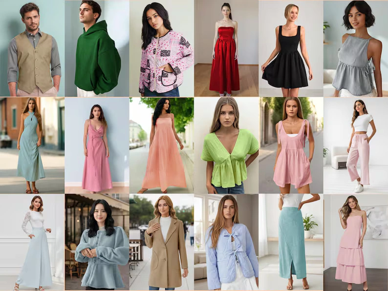 80+ Premium Sewing Patterns Bundle, Trending PDF Women & Men Clothing, Easy Dress Pattern, Corset Top & Skort DIY Fashion - Image 6