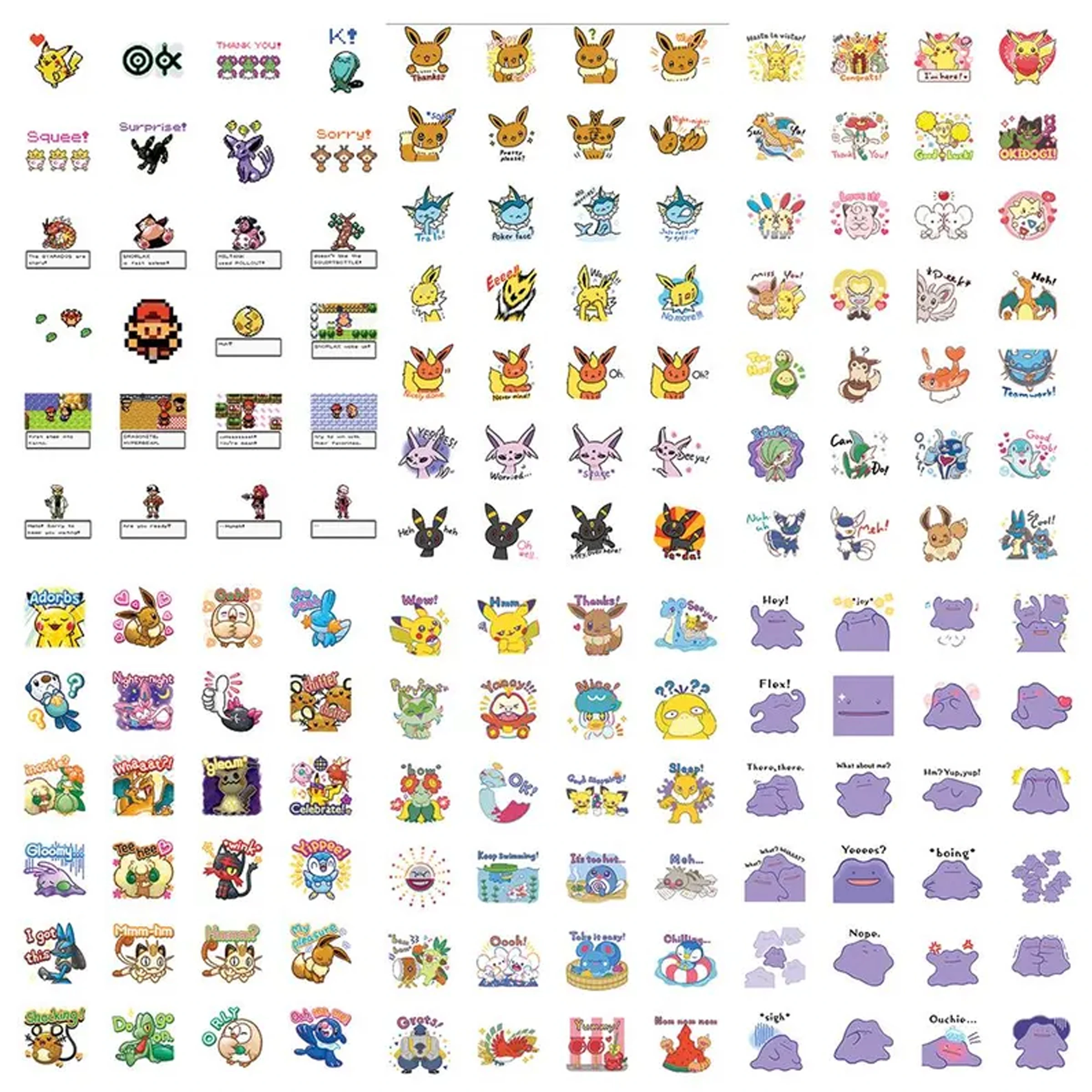 1900+ Pokémon SVG Bundle | Mega PNG, Stickers & Digital Download - Image 4