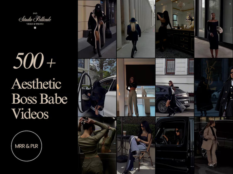 Mega Faceless & Luxury Aesthetic Reels Bundle – Video Templates Pack - Image 5