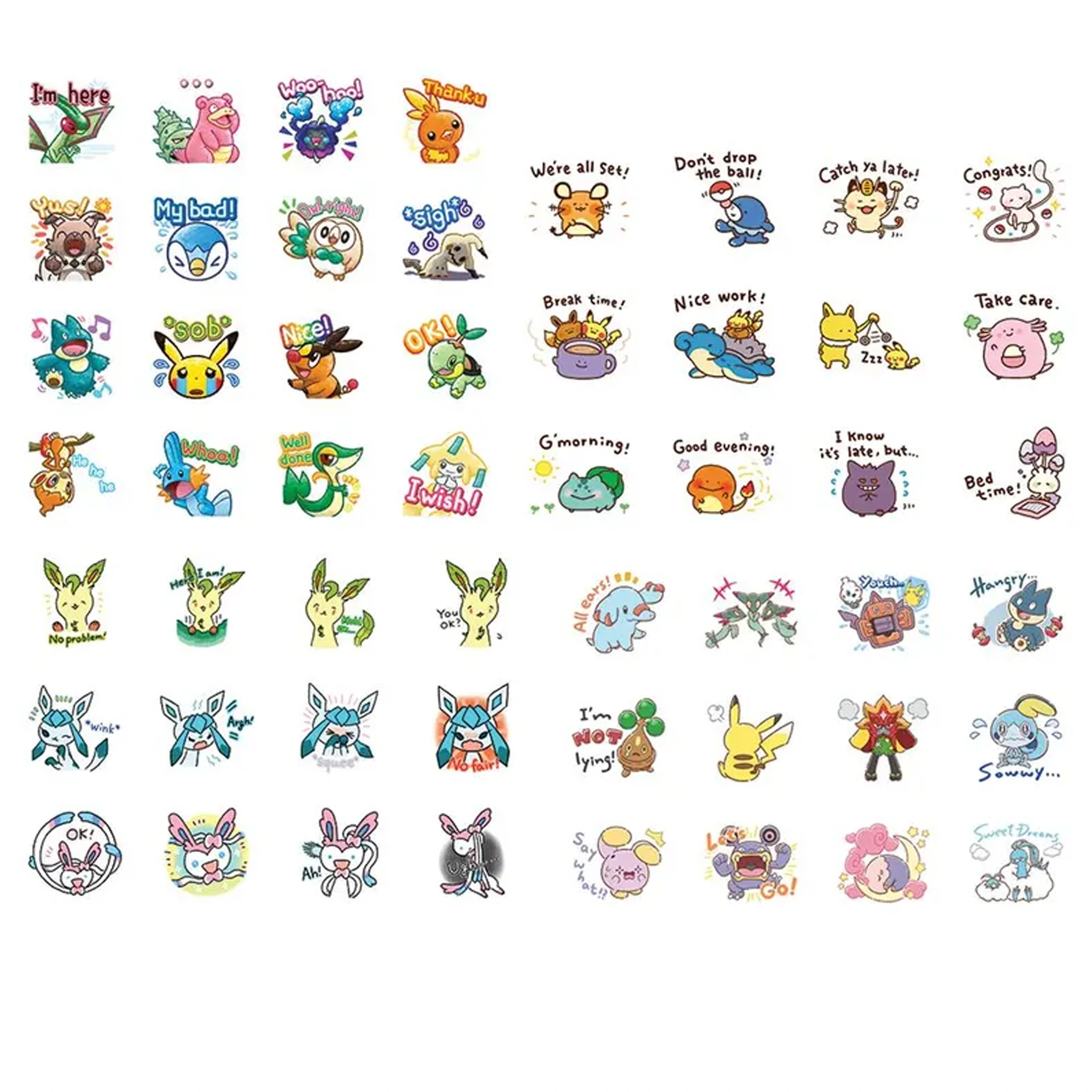 1900+ Pokémon SVG Bundle | Mega PNG, Stickers & Digital Download - Image 6