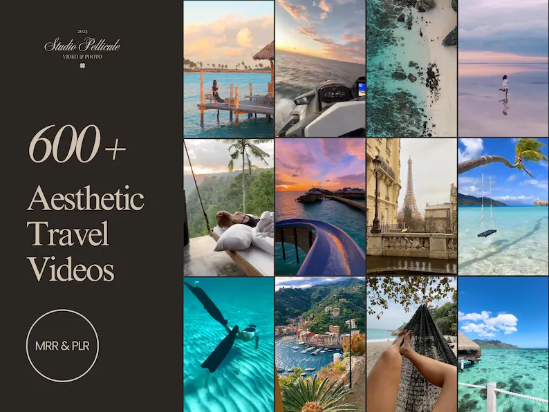Mega Faceless & Luxury Aesthetic Reels Bundle – Video Templates Pack - Image 9