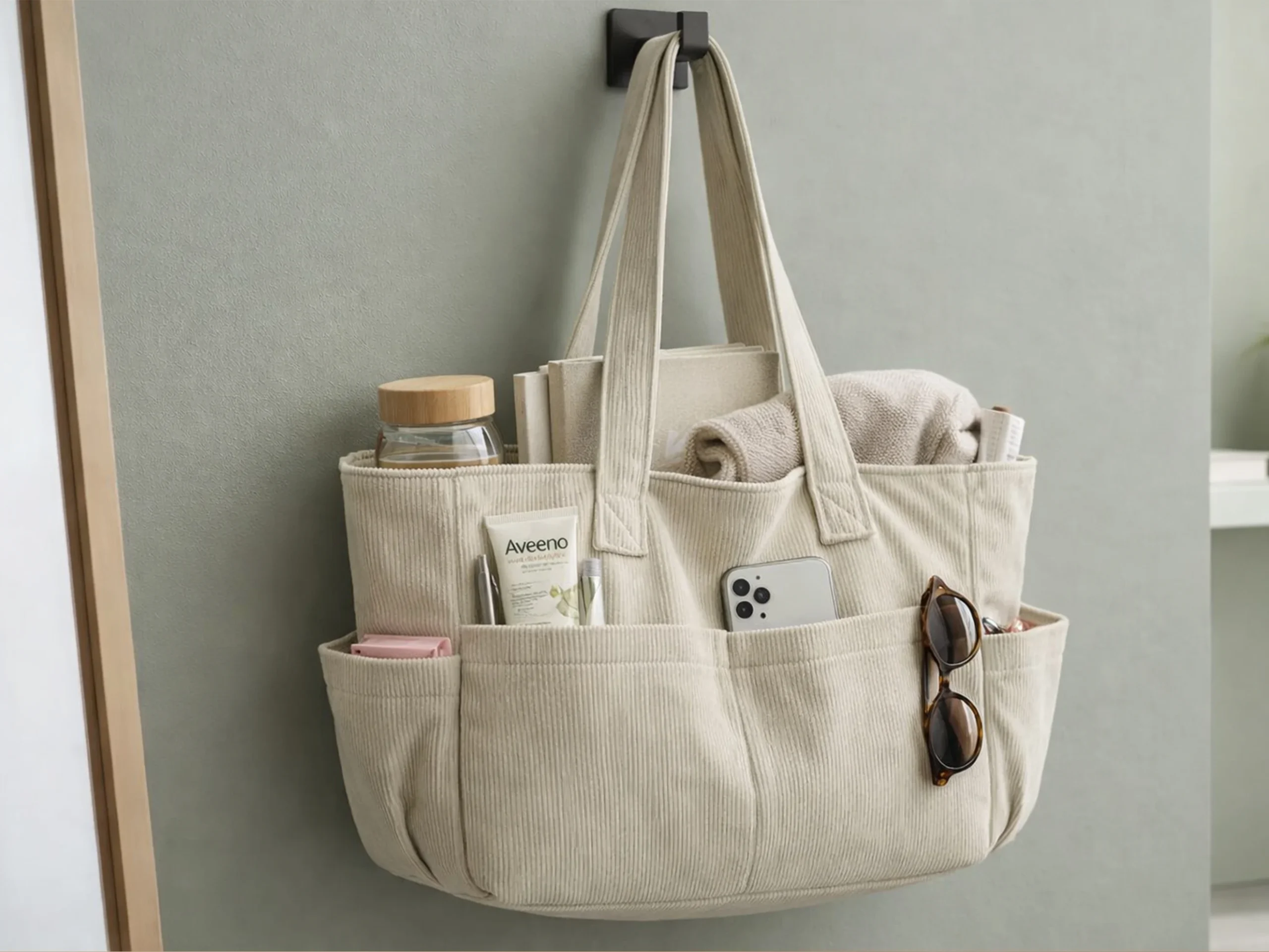 Multi-Pocket Tote Bag Sewing Pattern, Beginner Friendly Shoulder Bag (PDF) - Image 6