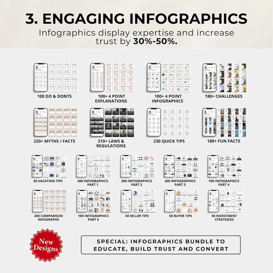 Real Estate Canva Template Bundle: Marketing & Social Media (Digital Download) - Image 4