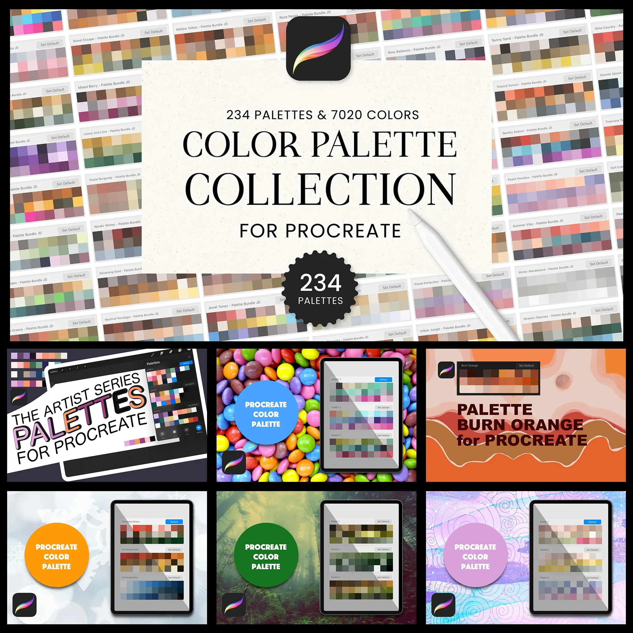 Procreate Brushes Bundle – Digital Art Collection - Image 2