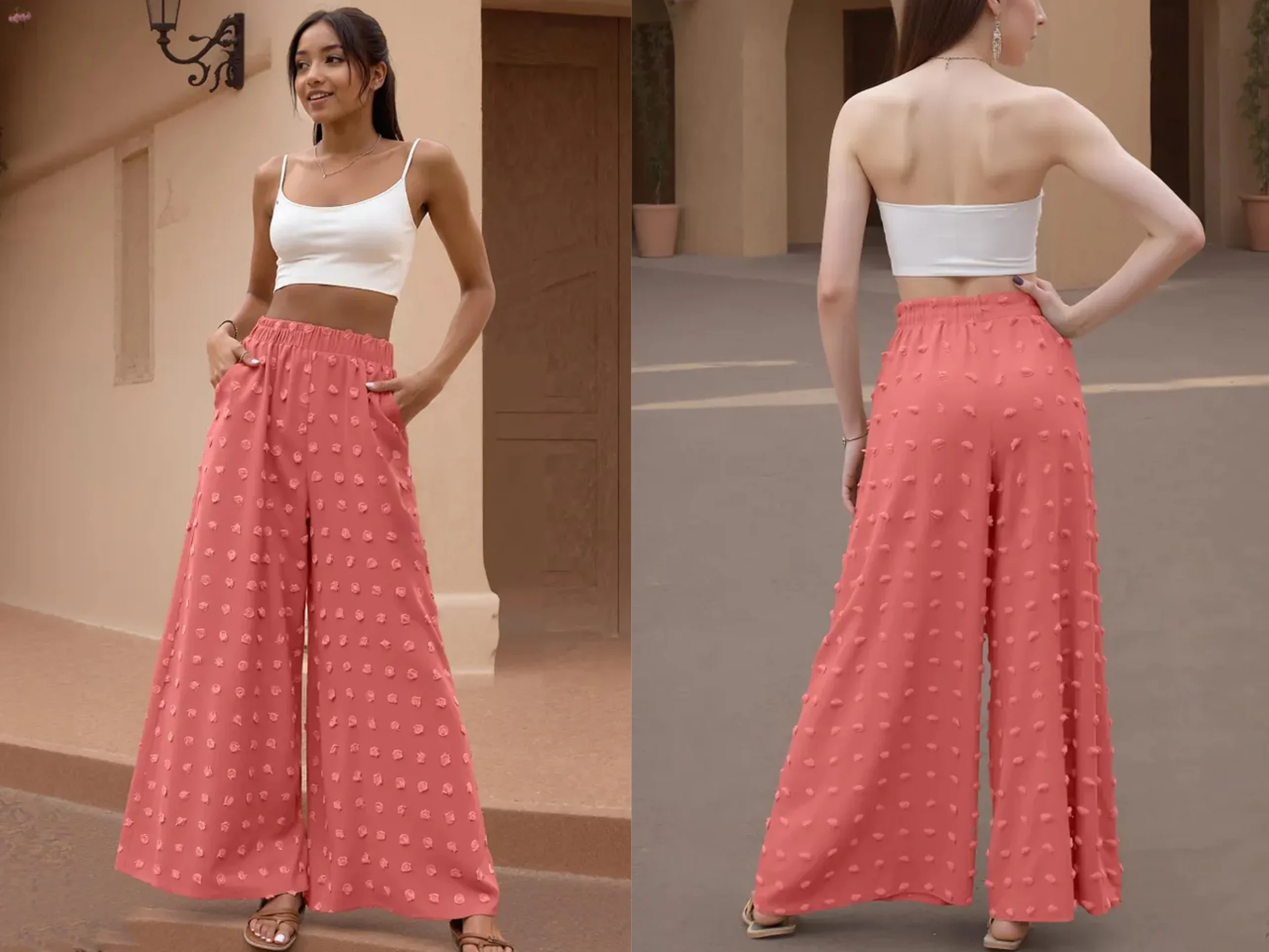 Beginner Wide Leg Palazzo Pants Sewing Pattern (XS-3XL) - Image 7