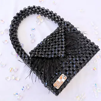 Crystal Beaded Bags Crafting Masterclass | DIY Beaded Bags & Handmade Purse Tutorial Bundle with 2 Step-by-Step PDF Guides - Image 13