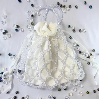 Crystal Beaded Bags Crafting Masterclass | DIY Beaded Bags & Handmade Purse Tutorial Bundle with 2 Step-by-Step PDF Guides - Image 14