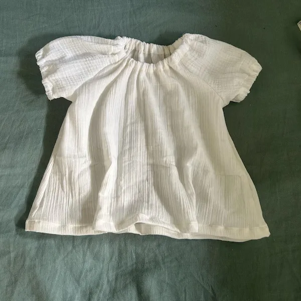 Balloon Sleeve Blouse Sewing Pattern: Baby and Toddler Sizes (PDF Pattern) - Image 9
