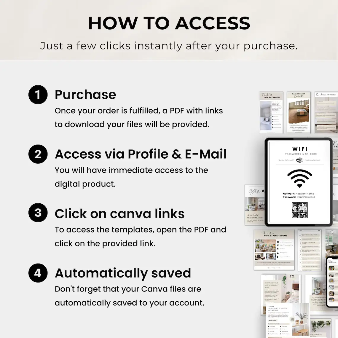 Real Estate Canva Template Bundle: Marketing & Social Media (Digital Download) - Image 11