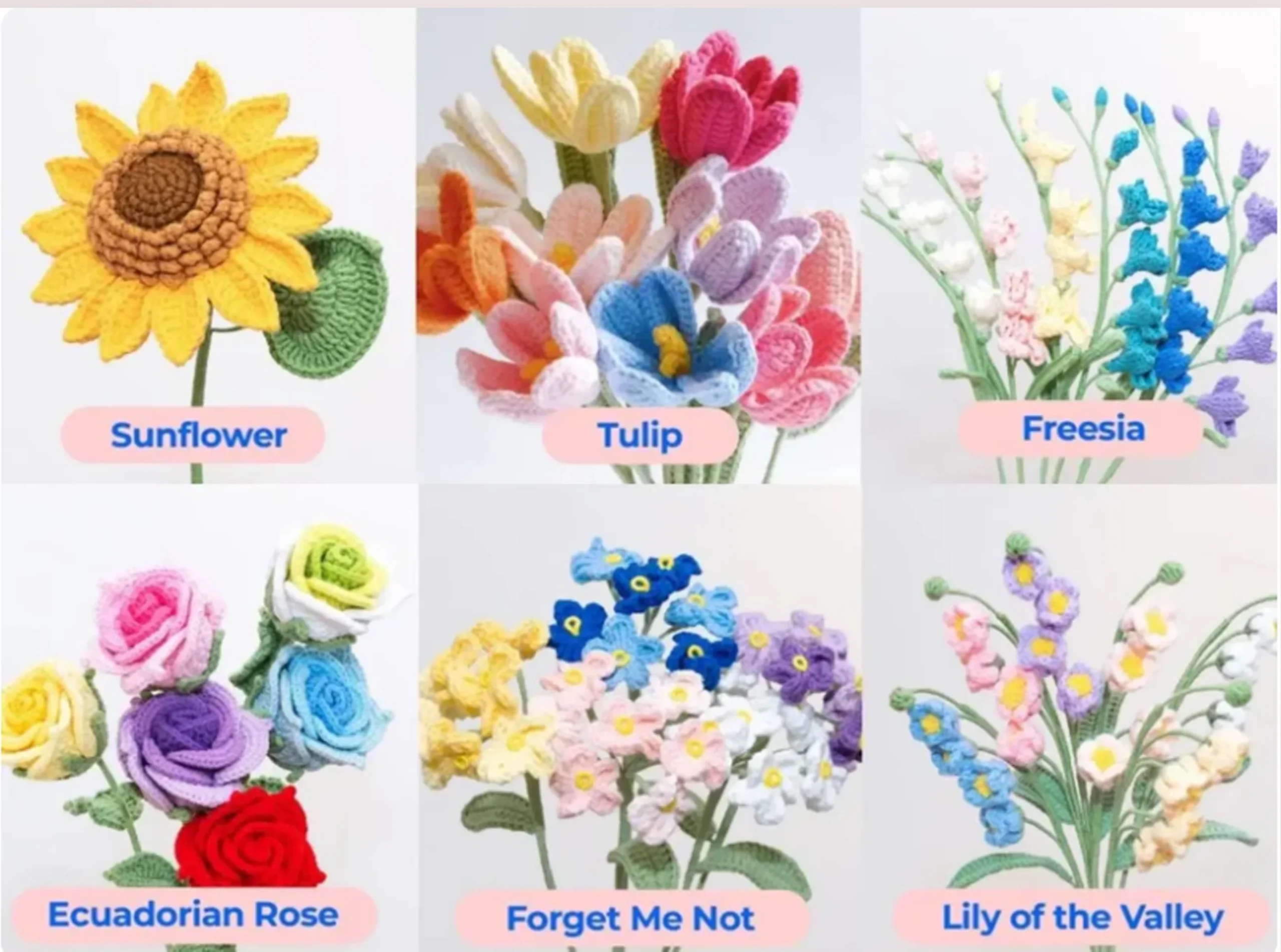 800 Crochet Flower Patterns Mega Bundle | Roses, Tulips, Daisies & More | Beginner Friendly | Instant PDF Digital Download - Image 7