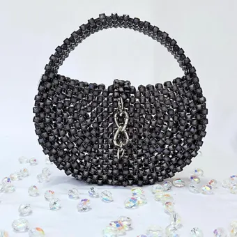 Crystal Beaded Bags Crafting Masterclass | DIY Beaded Bags & Handmade Purse Tutorial Bundle with 2 Step-by-Step PDF Guides - Image 16
