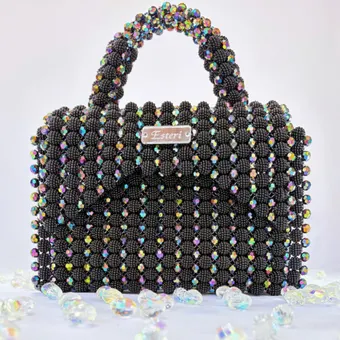 Crystal Beaded Bags Crafting Masterclass | DIY Beaded Bags & Handmade Purse Tutorial Bundle with 2 Step-by-Step PDF Guides - Image 17