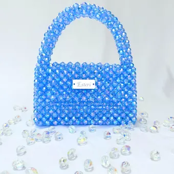Crystal Beaded Bags Crafting Masterclass | DIY Beaded Bags & Handmade Purse Tutorial Bundle with 2 Step-by-Step PDF Guides - Image 18