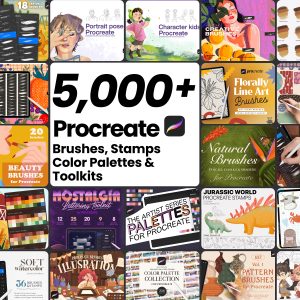 Procreate Brushes Bundle – Digital Art Collection