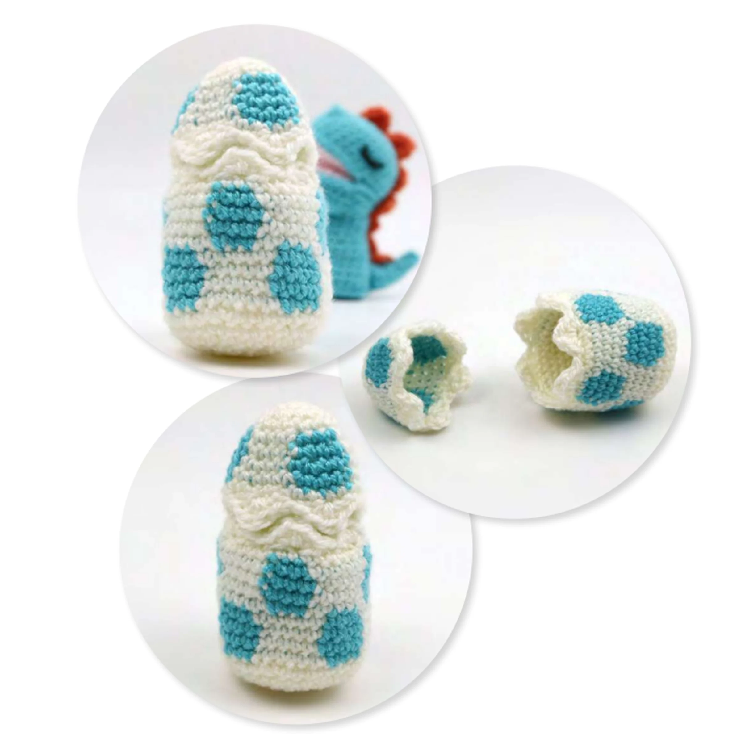 Amigurumi Baby Dinosaur Hatching Eggs - Image 6