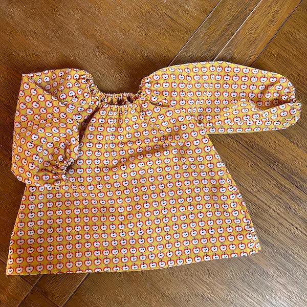 Balloon Sleeve Blouse Sewing Pattern: Baby and Toddler Sizes (PDF Pattern) - Image 6
