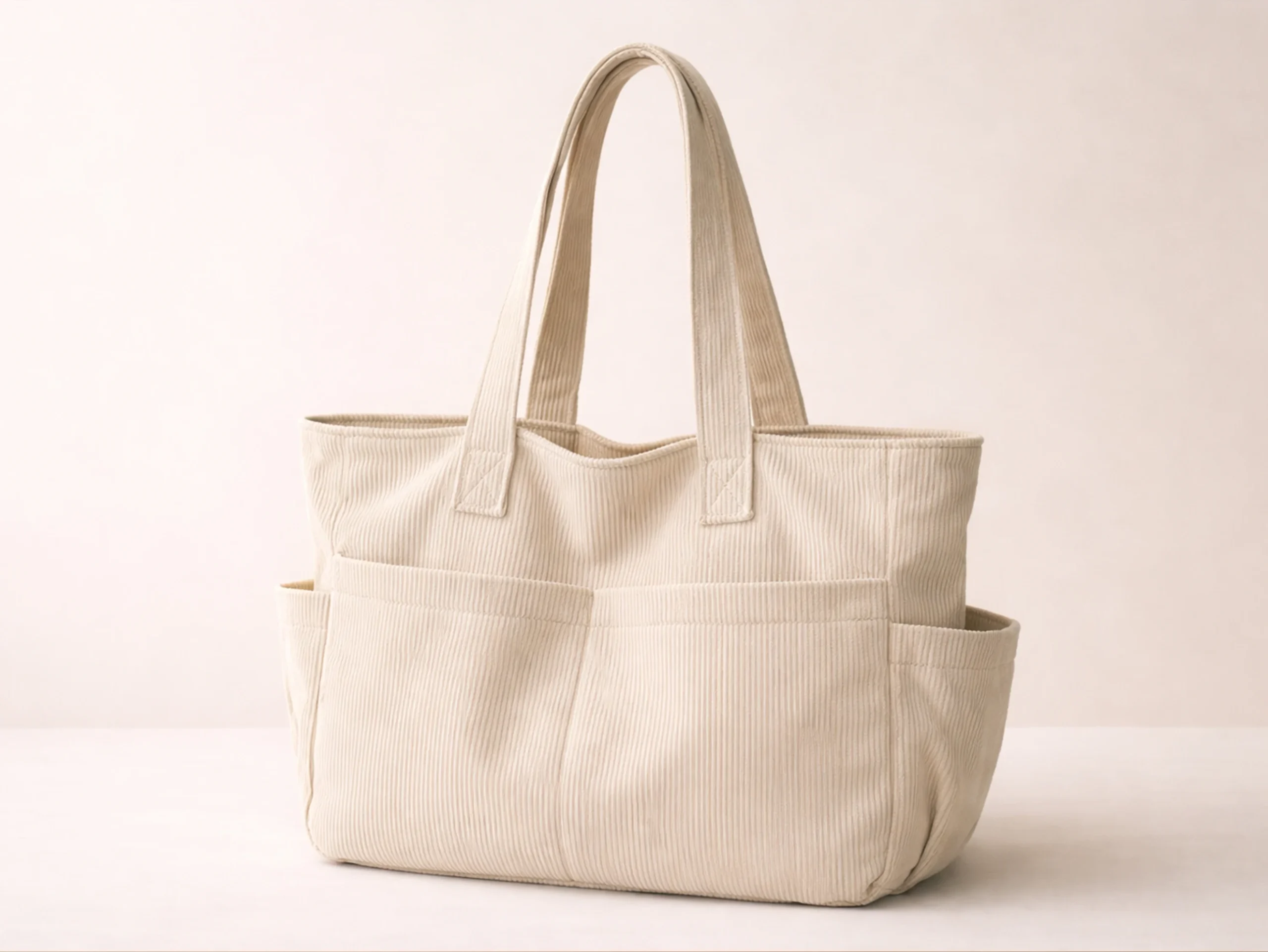 Multi-Pocket Tote Bag Sewing Pattern, Beginner Friendly Shoulder Bag (PDF) - Image 4