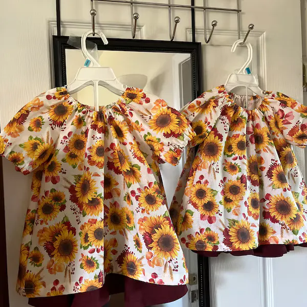 Balloon Sleeve Blouse Sewing Pattern: Baby and Toddler Sizes (PDF Pattern) - Image 7